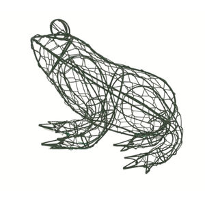 Sculpture en métal forgé moderne faite à la main, ornements écologiques, finition noire pour la décoration de la maison, Noël, les fêtes - Product Image 2