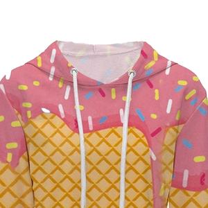 Top corto para mujer más vendido al mejor precio, sudaderas con capucha ligeras personalizadas para mujer, Top corto con capucha 2026 - Product Image 4