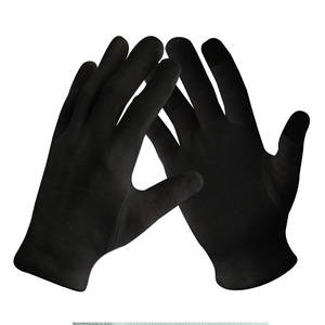 ถุงมือผ้าฝ้ายถักนิตติ้งถุงมือนิรภัยสำหรับทุกเพศถุงมือผ้าฝ้ายถักดีไซน์ใหม่ - Product Image 4