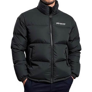 Blousons d'hiver matelassés à capuche pour hommes, chauds, rembourrage épais, design léger, écologiques, respirants, pour l'extérieur et la rue - Product Image 4