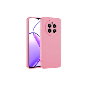 เคสซิลิโคนกันกระแทก Realme 12 4G รุ่นพรีเมียม สีชมพูอ่อน รุ่นเปิดตัว สำหรับรุ่น 7 Plus - Product Image 1