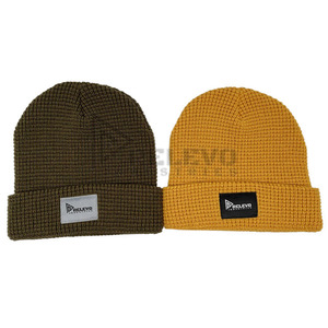 Thermal <b>Beanie</b> <b>Skull</b> Cap Waffle Knit <b>Beanies</b> Hats With Custom Label Design Knitted Winter Hat Support Customization <b>Beanie</b> Caps - Product Image 6