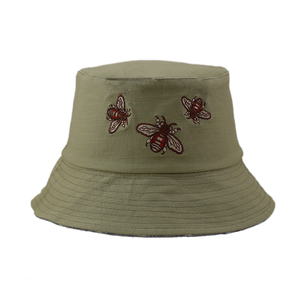 Chapeaux seau réversibles de haute qualité enfants différentes couleurs tissu en Nylon respirant motif tricoté vêtements de plage concepteur en gros - Product Image 3