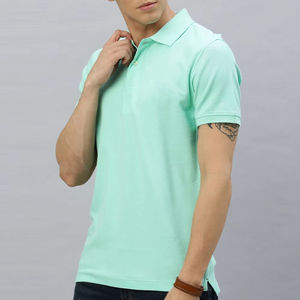 Nuevas Camisetas Polo para Hombre, las Mejores al por Mayor, de Alta Calidad, Lisas, Casuales, con Logotipo Personalizado, Camiseta Polo Simple para Hombre, Nuevo Diseño de Verano - Product Image 1