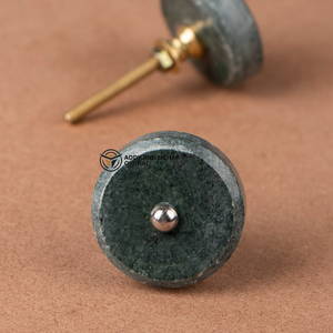Bouton de meuble et poignée de placard en marbre de qualité supérieure - Pierre solide durable et écologique pour une utilisation en extérieur et dans les hôtels - Product Image 2