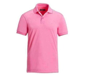 Venta al por mayor 100% algodón de los hombres para Polo personalizado Golf bordado Logo patrón sólido tela de lona liso diseño personalizable - Product Image 3