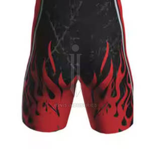 Yeni varış Spandex Polyester güreş giymek erkekler güreş atleti hızlı kuru özelleştirilmiş tekli - Product Image 3