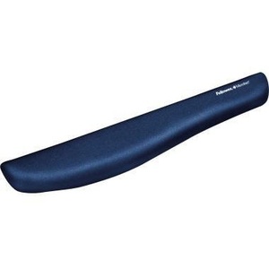 Fellowes PlushTouchT <b>Wrist</b> <b>Rest</b> 46 X 2.5 X 8.1 cm Antistatic Lycra Blue for Keyboards & Keypads - Product Image 1