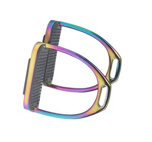 Recién llegado, estribos de caballo ecuestre de aluminio, empuñadura de seguridad, banda de rodadura ancha, suministro directo de fábrica OEM - Product Image 6