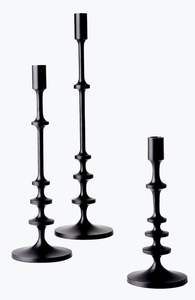 Bougeoir en métal conique fait à la main, luxueux, unique, écologique, pour la décoration de la maison - Product Image 5