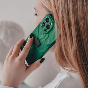 Autocollant rectangulaire non poli en shungite pour téléphone, 0,6 x 1,2 po (15 x 30 mm) - Product Image 1