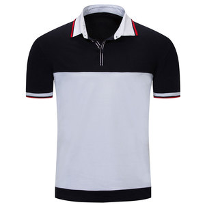 เสื้อโปโลแบบถักสำหรับผู้ชายแห้งเร็วระบายอากาศสีพื้นสำหรับเสื้อโปโลปกพับลงแขนสั้นเป็นมิตรกับสิ่งแวดล้อมออกแบบโลโก้ได้ตามต้องการ - Product Image 2