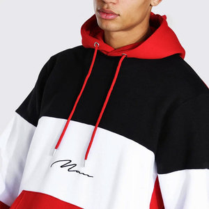 Sudadera con Capucha para Hombre, de Algodón Combinado, Manga Larga, Cómoda, Estilo Informal, de Fábrica, con Gran Personalidad - Product Image 4