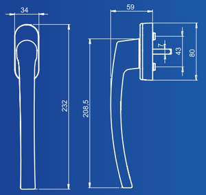 Mango de grupo deslizante de calidad superior Mega Milano Acoustic - Product Image 2