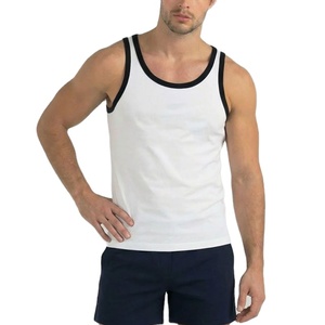 Gym Training Comfortable Sportswear Tank Top Wholesale High Quality Activewear Yoga <b>Singlet</b> Anti-Shrink Knitted Ribbed Fabric - Product Image 4