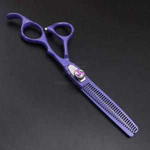 Kit de tijera de pelo profesional con herramientas de corte Kit de tijera de corte de pelo con peine, capa y bolsa de almacenamiento incluida - Product Image 6