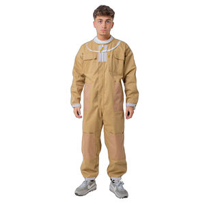 ชุดสูทเลี้ยงผึ้งสีขาวและเหลืองสำหรับผู้หญิงระบายอากาศได้ดี - Product Image 5