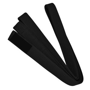 Couleur noire fabriquée au Pakistan Vente chaude Nouvelle conception avec le meilleur prix Durable Léger Art Martial Training Wear BJJ Belts - Product Image 5