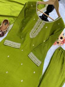 DISEÑADOR PARTY WEAR TOP Y PANT PLAZZO CON FANCY DUPPATA - Product Image 4