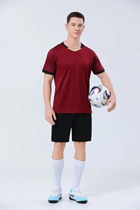 Top vente 100% Polyester polaire nouveau Design drapeau Football uniformes personnalisé américain 7on7 Kits vêtements de football en gros - Product Image 4
