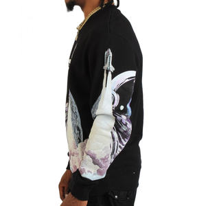 Sweats à la mode imprimés Logo de conception personnalisée en gros pour les sweats à capuche pour hommes Sweats à capuche confortables respirants d'hiver chauds pour hommes - Product Image 5