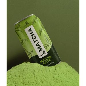 Bebida Espumosa de Matcha Madam Hong, Lata de 320 ml (Enlatada), Venta al por Mayor en Taiwán - Product Image 1