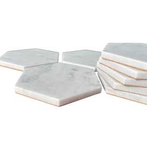 Sous-verres en bois de manguier de Style classique avec support Tampons de boisson de conception minimale pour cuisines modernes Sous-verres en pierre Tapis et tampons - Product Image 6