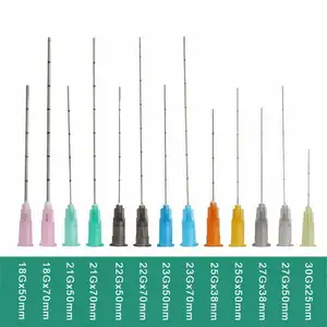 Micro Cannula 22g50mm 100mm Blunt Tip Cannula 22gx50mm Length Needle Micro Cannula For Filler