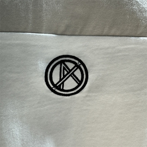 เสื้อยืดแขนสั้นวินเทจสำหรับผู้ชายเสื้อยืดสีตัดกันพิมพ์ลายโลโก้ที่กำหนดเอง - Product Image 2