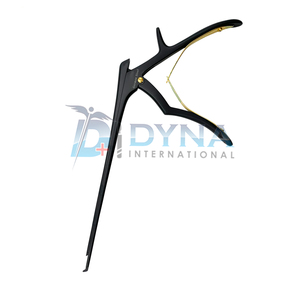 Pinza Kerrison Negra de Alta Calidad, 45 Grados hacia Adelante, 5 mm x 22 cm, Instrumentos Ortopédicos con Certificación CE - Product Image 1