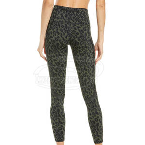 Leggings de Fitness d'entraînement de gymnastique pour femmes personnalisés de haute qualité nouveau Design tissu respirant taille haute Style Sport décontracté taille basse - Product Image 4