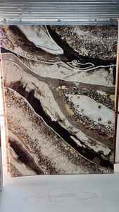 Tapis moderne à poils longs de qualité supérieure en polypropylène tissé à motif floral pour la maison, le salon - Product Image 5