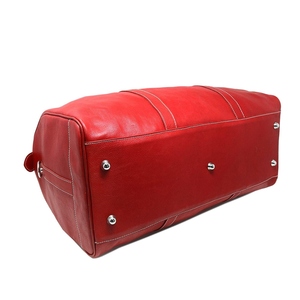 Sac de sport élégant et léger en cuir véritable avec finition vintage grande capacité et durable pour les voyages de week-end et de gymnastique - Product Image 4
