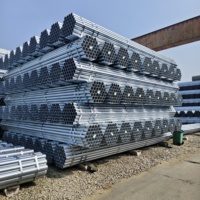 Tuyau en acier prégalvanisé léger pour suspensions de plafond et de CVC Q195 Q235 Q345 ASTM GB EN BS Diamètre extérieur personnalisé Longueur coupée sur mesure