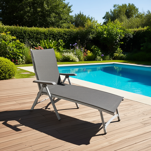 New Arrival Outdoor Premium Quality Foam Beach Lounger <b>Cushion</b> <b>Pad</b> Sun Lounger Mat for Garden Pool Patio-Wholesale - Product Image 3