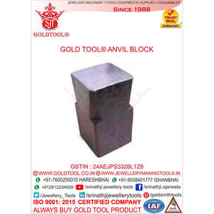 Bloc d'enclume en acier pour bijoux Outils et équipement - Product Image 1