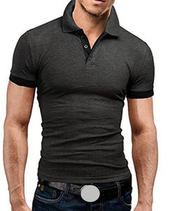 Camiseta de punto liso de diseñador de 100% algodón con logotipo personalizado para hombre, ropa de patrón sólido de talla grande con impresión digital - Product Image 3