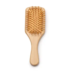 Spazzola per Capelli in Bambù Pero Personalizzata, Gadget Promozionale per Aziende - Product Image 2