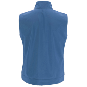 Gilet léger et décontracté pour homme Veste d'extérieur coupe-vent doublée en polaire douce zippée sans manches pour golf, course et randonnée - Product Image 4