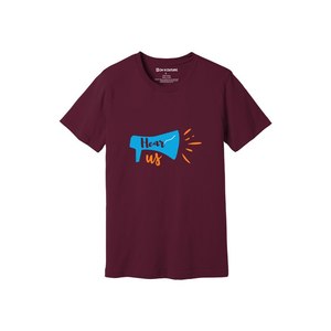Camiseta de algodón 100% con temas de bondad, estampado de estilo informal, 12 opciones de color, 160-180, colocación de diseño personalizable GSM pesado - Product Image 3