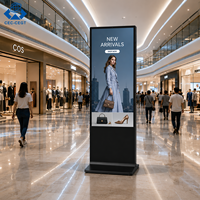 Kiosco de Señalización Digital con Pantalla Táctil Android/Windows, Soporte de Animación, Opción OEM para Publicidad Comercial, Marca ZDHQ