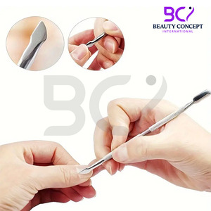 Highland Quality Cuidado de uñas antideslizante Buen Acero inoxidable Mejor proveedor Producto más nuevo Empujadores de cutículas - Product Image 2