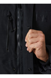 Logotipo personalizado para hombre parka chaqueta acolchada con capucha aislado grueso impermeable elegante al aire libre cálido moda abrigo de invierno - Product Image 6