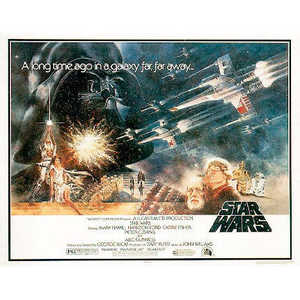 Tarjeta postal de Star Wars para colgar en la pared - Product Image 1