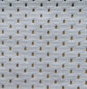 100% poliéster 50D tejido de malla deportiva de punto de alta calidad ligero liso teñido peso medio para ropa deportiva - Product Image 2