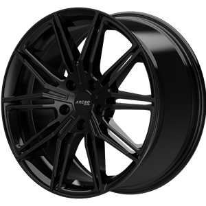 Ruedas de aleación de 19 pulgadas de la serie Arceo Stars, neumáticos para coches deportivos, color negro, 5x108-5x112-5x120, OFFSET30 35 40 42 - Product Image 5