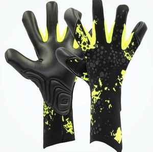 Guantes de Portero profesional, manejo de pelota de nivel superior, cortes y tamaños personalizados, Material de goma para uso en exteriores - Product Image 5