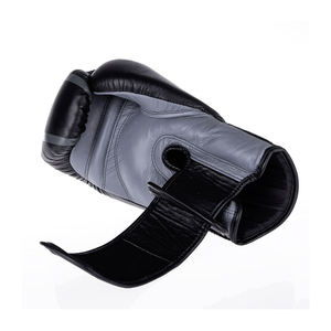 Gants de boxe professionnels en cuir 8oz-16oz de haute qualité, colorés, respirants, protection UV, pour entraînement sportif et Muay Thai - Product Image 4