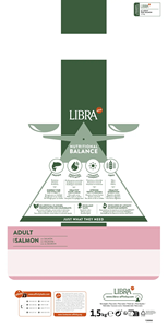 Libra 3Kg Nourriture sèche pour chat adulte avec saumon Protéines optimales et acides gras essentiels Nourriture complète et équilibrée pour chat - Product Image 2