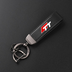 Portachiavi in Pelle per Auto con Fibbia a Ferro di Cavallo, Elegante Accessorio Gioiello per Audi TT MK2 8J 8N MK1 MK3 - Product Image 6
